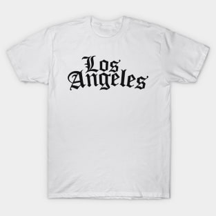 Los Angeles LA City - California Script T-Shirt